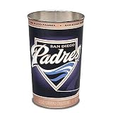 San Diego Padres MLB Tapered Wastebasket (15 Height)