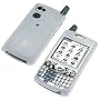 Palm Treo 650, 700w, 700p, 700wx Smartphone Silicone Skin Case (White/clear)
