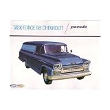 1958 CHEVROLET PANEL TRUCK Sales Brochure Book by Chevrolet