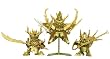 SDガンダム SD三国伝 Brave Battle Warriors 036 真 三国伝 三位一体セット (龍帝剣覚醒版) (SDガンダム三国伝 Brave Battle Warriors)
