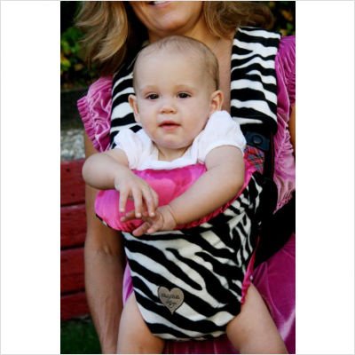 Picture of Baby Bella Maya Active Baby Carrier Cover in Zoe Zebra CA001Z (Baby Carriers)
