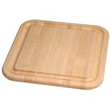 Catskill Craftsmen Square Wood Chopping Block with Groove by Catskill Craftsmen