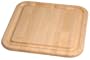 Catskill Craftsmen Square Wood Chopping Block with Groove