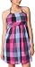 O'Neill Juniors' Mixer Plaid Dress,Pink Floyd,X-Small