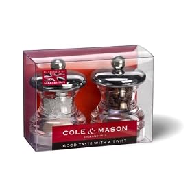 Cole & Mason - Po3 - Coffret cadeau - Moulin � poivre et moulin � sel (Import Grande Bretagne)