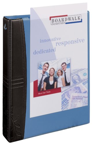Avery Mini Durable View Comfort Touch Binder with 1 inch Round Ring, 5.5 x 8.5 Inches, Dusty Blue (17347)