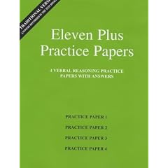 Eleven Plus Practice Papers 1 to 4: Traditional Format Verbal Reasoning Papers with Answers