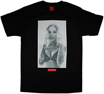 VISUAL by Van Styles x Ellis Cooper Saturday Cotton T-Shirt - Black (Various Sizing) (L)