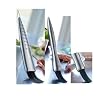 PEJ Denmark Stainless Steel 3pc Silicone Basting & Pastry Brush Set By Nuance