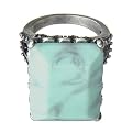 Rectangle Faux Turquoise Ring - 7