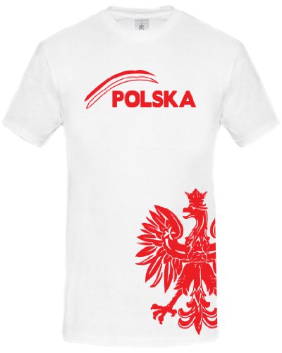 POLEN FANSHIRT FUSSBALL WM 2014 3197(K) Gr. 110/116