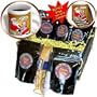 Rich Diesslins Funny Christmas Cartoons - Santa and Future Beauty Pagent Contestant - Coffee Gift Baskets - Coffee Gift Basket