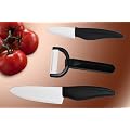 Zhuhai Ceramic Knives 6" Chef,Paring & Peeler Set - Slice & Dice Like a Pro!