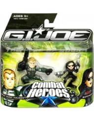 Toy: G.I. Joe The Rise of Cobra Combat Heroes 2-Pack Conrad Duke Hauser and Baroness - Hasbro