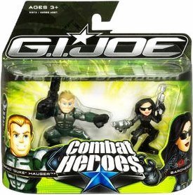 G.I. Joe The Rise of Cobra Combat Heroes 2-Pack Conrad Duke Hauser and Baroness