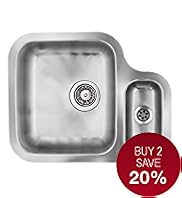 Fenchurch Stainless Steel 1½ Sink