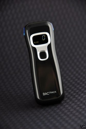 Polished Black BACTRACK Breathalyzer