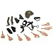 Ultimate Soldier ACTION ACCESSORIES SET Hands +More