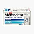 Mentadent Advanced Whitening Toothpaste, Pump, 3.5Oz