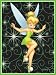 HUGE New Disney Tinker-bell Black Carpet & Rug Area 54x80