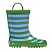Back to School Blowout Sale! RanyZany Boys Super Stripes Rain Boot