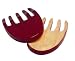 from T&G Woodware Ltd T&G Salad Hands in Natural Hevea Wood with Red Gloss Exterior Model 10335