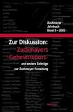 Produkt-Bild: Zur Diskussion: Zuckmayers ' Geheimreport'. Und andere Beitr&auml;ge zur Zuckmayer- Forschung. Zuckmayer-Jahrbuch, Bd. 5