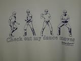 Napoleon Dynamite Check out my dance moves shirt White