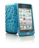 iSkin TCVBP4-BE2 Pebble TPU Jelly Case for iPod Touch 4G - Blue