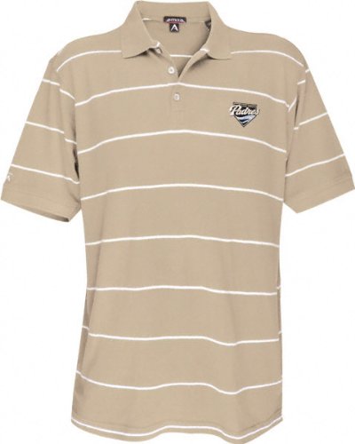 San Diego Padres Classic Pique Striped Polo