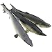 Gresorth 3 PCS Sea Creatures Fake Shark Chinese Sturgeon Fish Toy Model Photography Prop