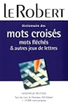 Dictionnaire des mots crois�s, mots f...