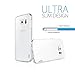 Samsung Galaxy S7 Case Anti-Yellow and Anti-Scratch Shock Absorption Protective Soft Case