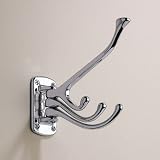 4 Hook Swivel Wardrobe Hanger in Chrome