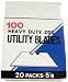 Techni-Tool Utility Knife Blade, Replacement, 100/Pk