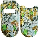 Mossy Leaves - Motorola V180/ V186 Faceplate Cell Phone Cover - V180/ V186 Cell Phone Front Cover and Battery Door Cover Hard Face plate