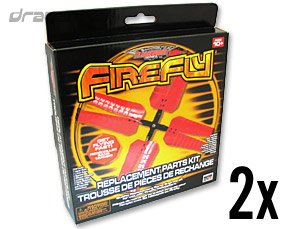 41GJN4Rv6GL 2 Firefly RC Helicopter Replacement Parts Kits: Rotor Sets, Spacers, C Clips, Tail Fins + Ballasts