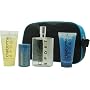 Claiborne Sport By Liz Claiborne For Men, Set Of 4 (Cologne Spray, Body Cleanser, Hair Styling Gel, Deodorant Stick and Travel Bag)
