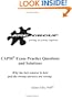 CAPM Exam Practice Questions and Solutions, Release 1.3