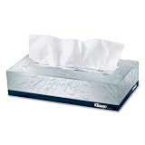 Kimberly-Clark 21606CT Kleenex White 2-Ply Tissue Dispenser Pop-Up Box, 125/Box, 48 Boxes/Carton
