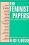 The Feminist Papers: From Adams to de Beauvoir