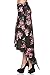 Frumos Womens Fold Over Long Maxi Hem Wrap Style Skirt