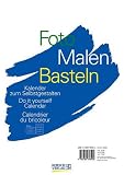 Foto, Malen, Basteln (weiß) 2004. Format A4. Kalender. Kalender zum Selbstgestalten.