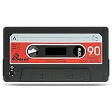 Silicone Skin BLACK Rubber Soft With CASSETTE TAPE Design Cover Case for AP ....