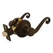 Scroll Lever Passage Lockset - Oil Rubbed Bronze - Set of 1
