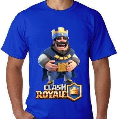 Clash Royale Blue King 2 TSHIRT for Men (M)