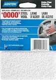 NORTON ABRASIVES/ST GOBAIN #01726 2PK WHT 0000G Wool Pad