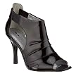 Women's Mossimo&reg; Valentina Peep Toe Bootie - Black Patent