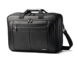 Samsonite Classic Three Gusset Lg Toploader (Black)