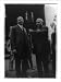 Historic Print (L): [W.E.B. Du Bois, full-length portrait, following Spingarn awards ...